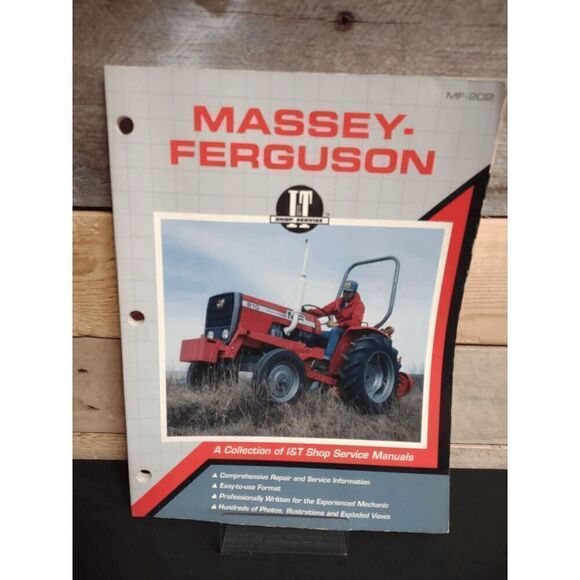 Massey-Ferguson MF-202 A Collection of I&T Shop Service Manuals - Picture 1 of 2